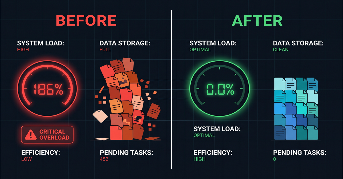 OpenClaw integration setup before and after metrics showing AI agent performance improvements